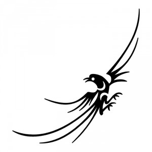 2_rooster_Tatto_Black_&_White_Tribal 02